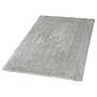 Arizona Bath Mat Cotton Silver Grey 60 x 100 cm 1