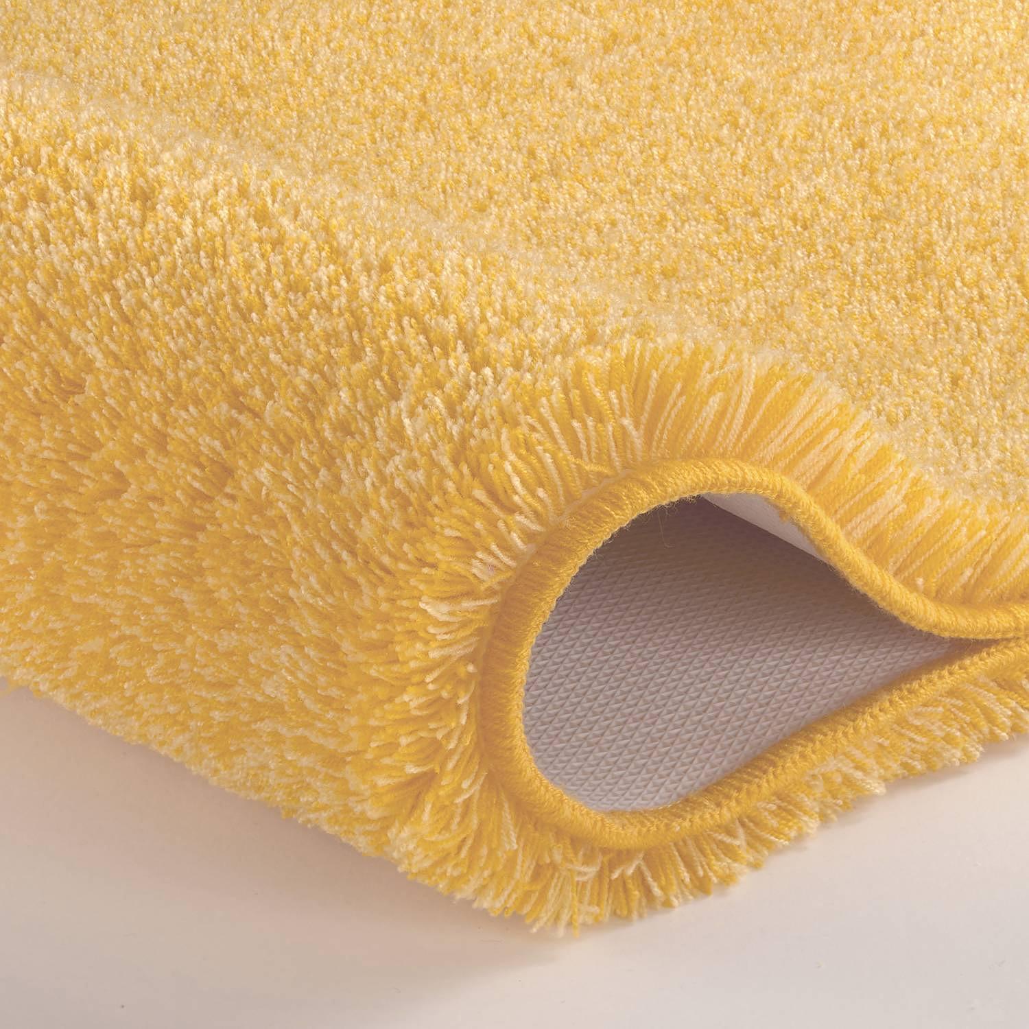 Bath mat Sunny yellow 55 x 65 cm 3