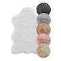 2x Decorative rug "Coste" White 4