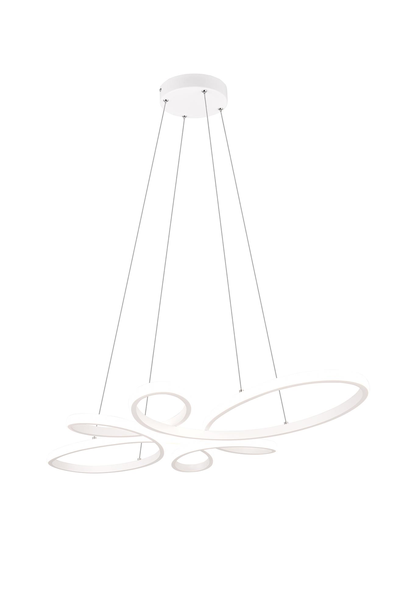 Fly Pendant Lamp Iron White 1