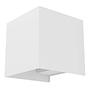 Valmontone LED wall light Aluminum White 2-light 1