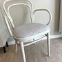 Aufgearbeiteter Thonet Stuhl 214 F helles Beige 1
