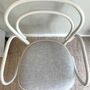 Aufgearbeiteter Thonet Stuhl 214 F helles Beige 4