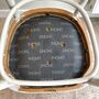 Aufgearbeiteter Thonet Stuhl 214 F helles Beige 5