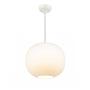 Pendelleuchte Navone Messing Opalglas Weiß Ø 30cm 3