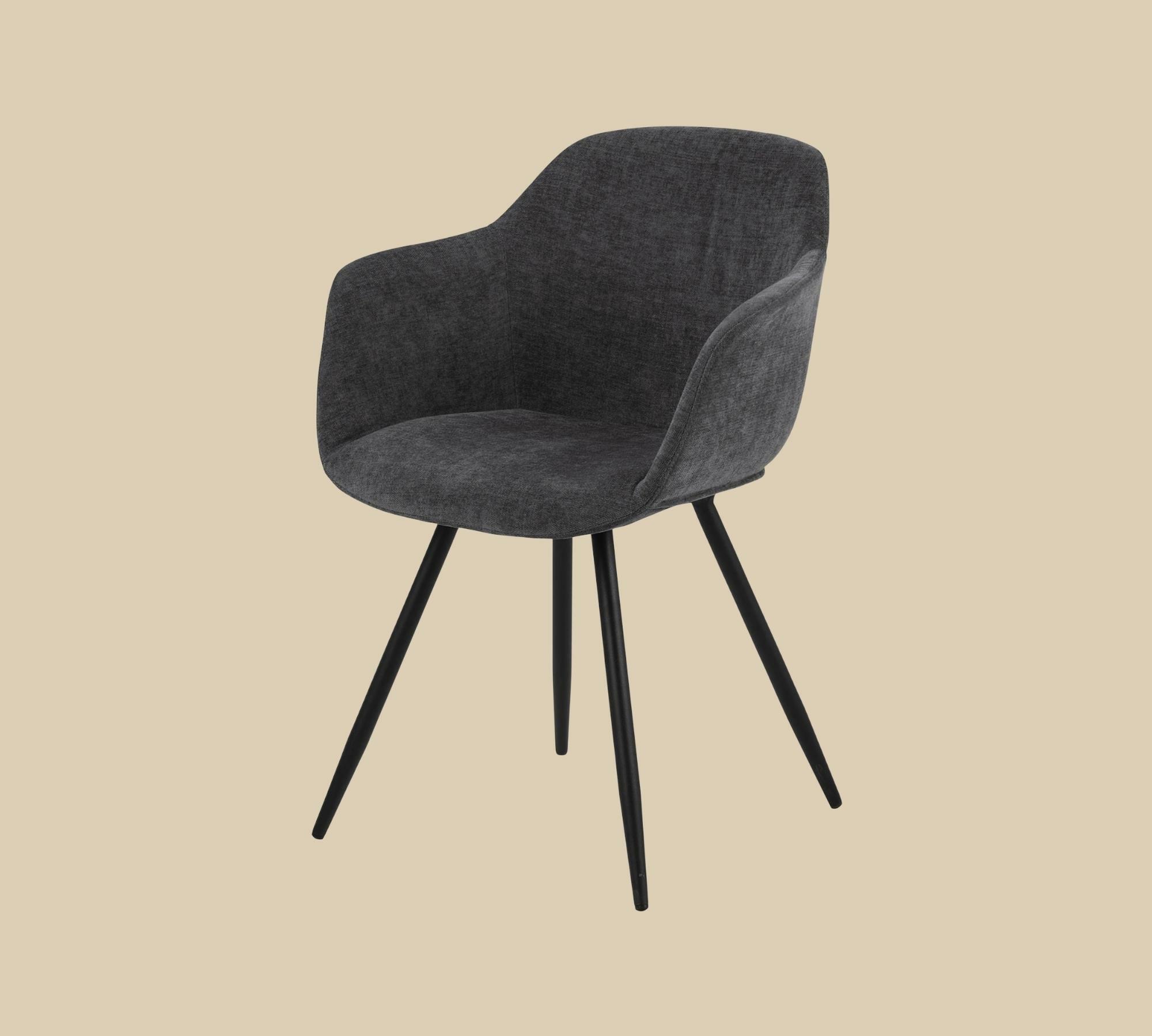 Minimalist armchair Gray 0