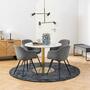 Minimalist armchair Gray 5