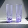 6x Vintage Drinking Glasses 1970s 0