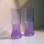6x bicchiere vintage anni '70 3
