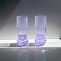 6x Vintage Trinkglas Kristall 1970er Jahre 3