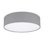 Ceiling light 1-flame Fabric Grey 0