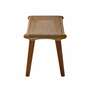 Hocker Teakholz Sisal Natur 2