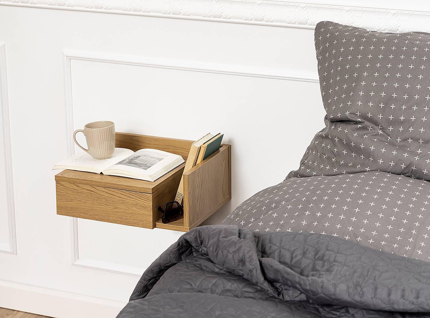 Tydol Hanging Nightstand Wild Oak Decor 1