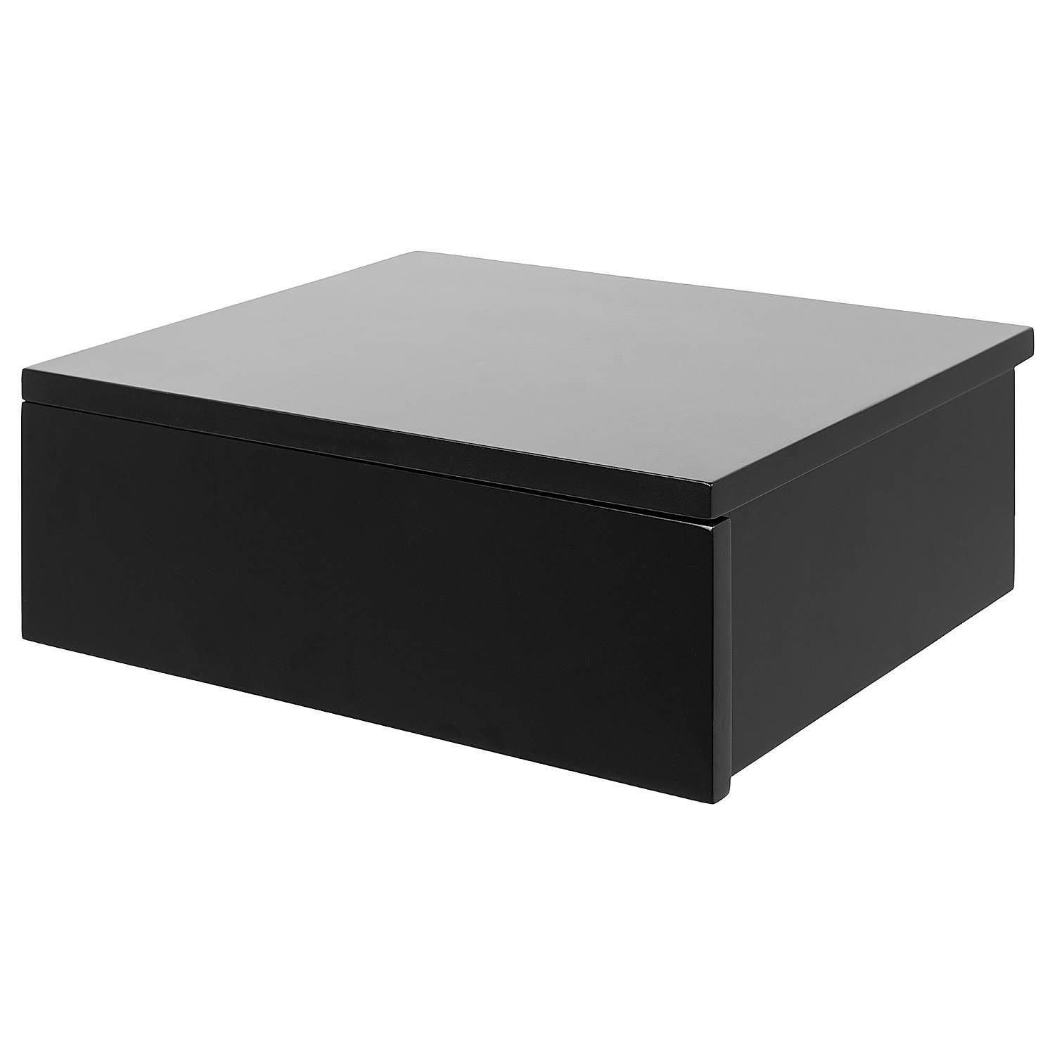 Chartee Hanging Nightstand Black 0