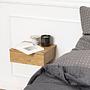Chartee Hanging Nightstand Wild Oak Decor 1