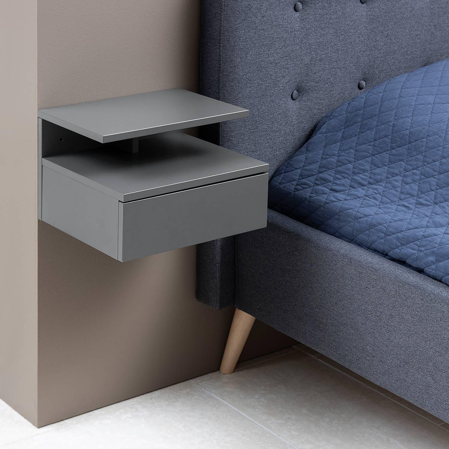 Ronkeli Nightstand Grey 1