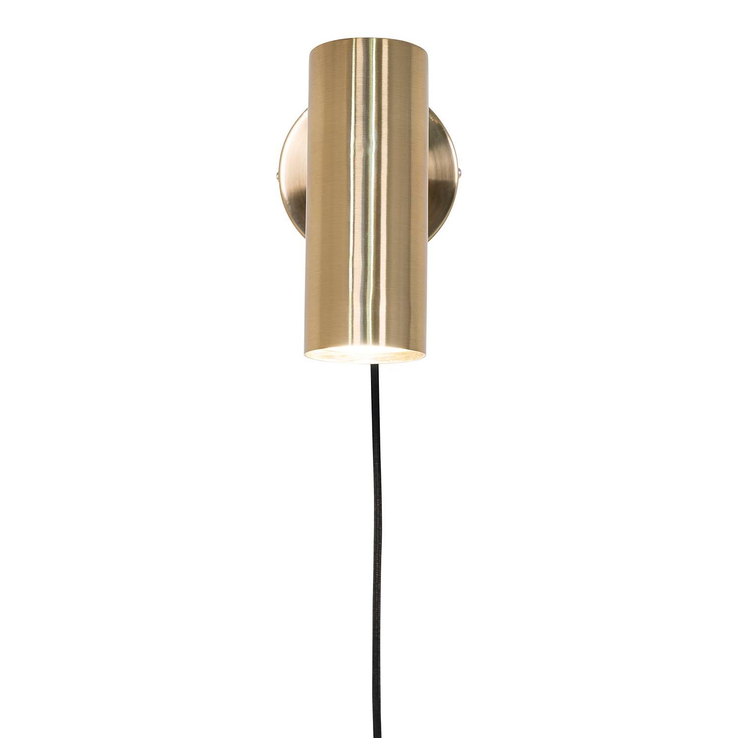 Wall lamp Paris Steel 1-light Gold 4