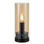 Table lamp, iron, glass, 1-bulb 0