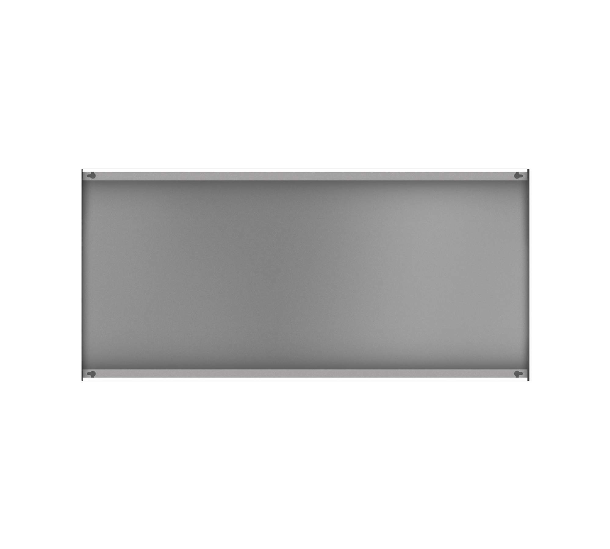 Magnettafel Stahl mit Aufhängeösen Weiß 3