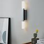 Alcudia Wall Lamp Steel Polycarbonate 2-light 2