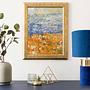 Bordo Table Lamp Iron Textile Fleece Blue 2