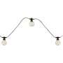 String lights 10-light plastic black 2