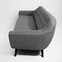Ritchie Sofa 3-seater Chesterfield-style Pearl Grey 5