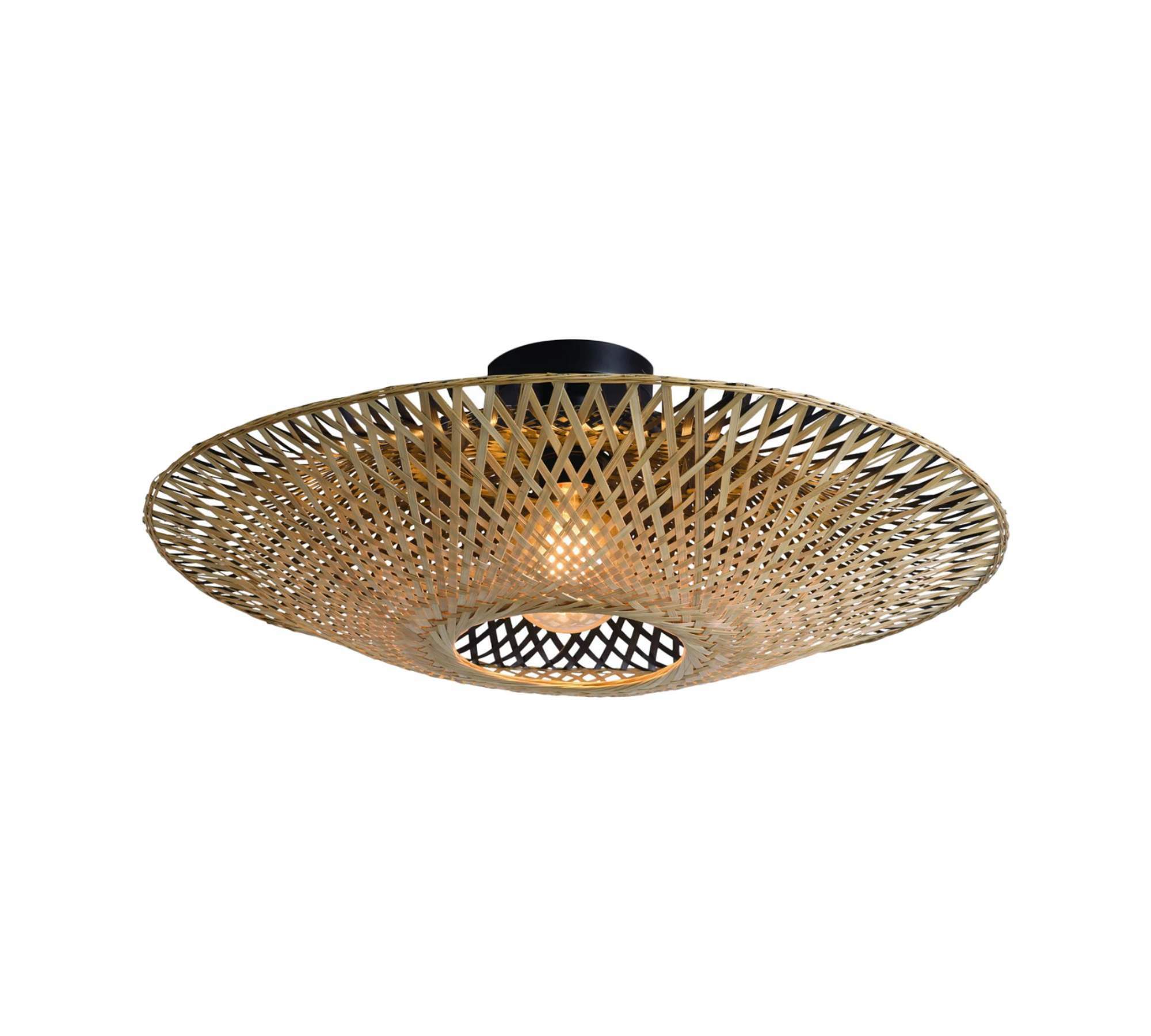 Ceiling lamp 1-flame bamboo wood 44 cm 0