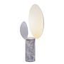 Caché Table Lamp Steel Marble Grey 1
