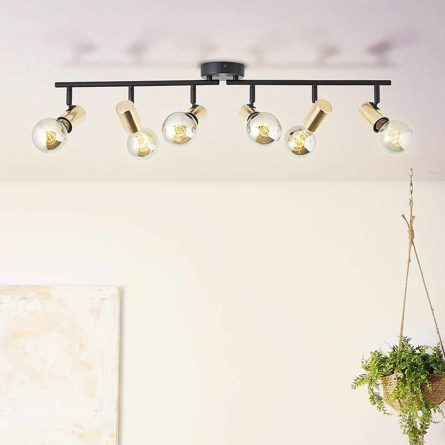 Kerry Ceiling Light Iron 6-Light 2