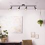 Loralie Ceiling Light Frosted Glass Iron 4-light 1