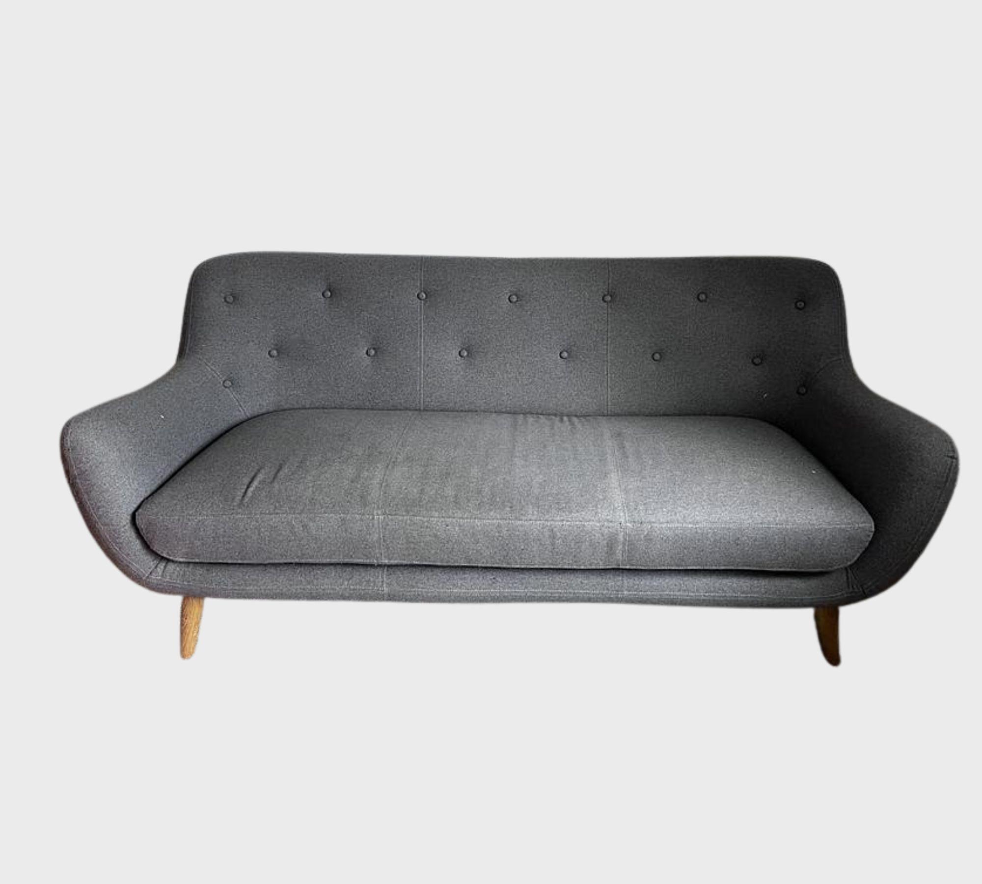 Herman Sofa 3-Sitzer Elliot Light Grey 4