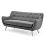 Herman Sofa 3-Sitzer Elliot Light Grey 0
