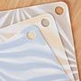 2x Zebra Tablecloth Yellow 1