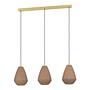 3-light pendant lamp Caprarola Satin glass 4