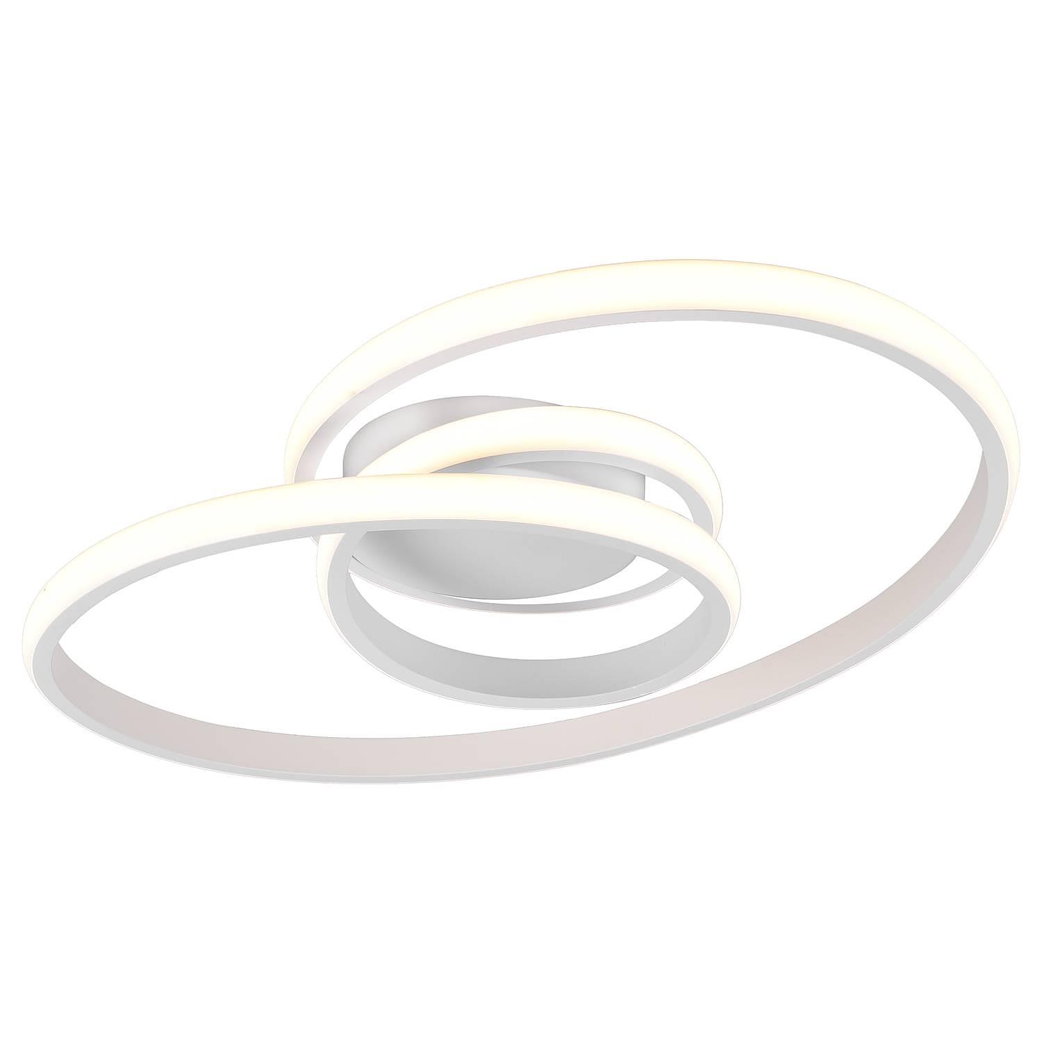 Sansa II LED Ceiling Lamp Polyacrylic Iron 1-bulb 0