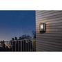 Alamonte Wall Light Clear Glass Steel Single-Bulb 1