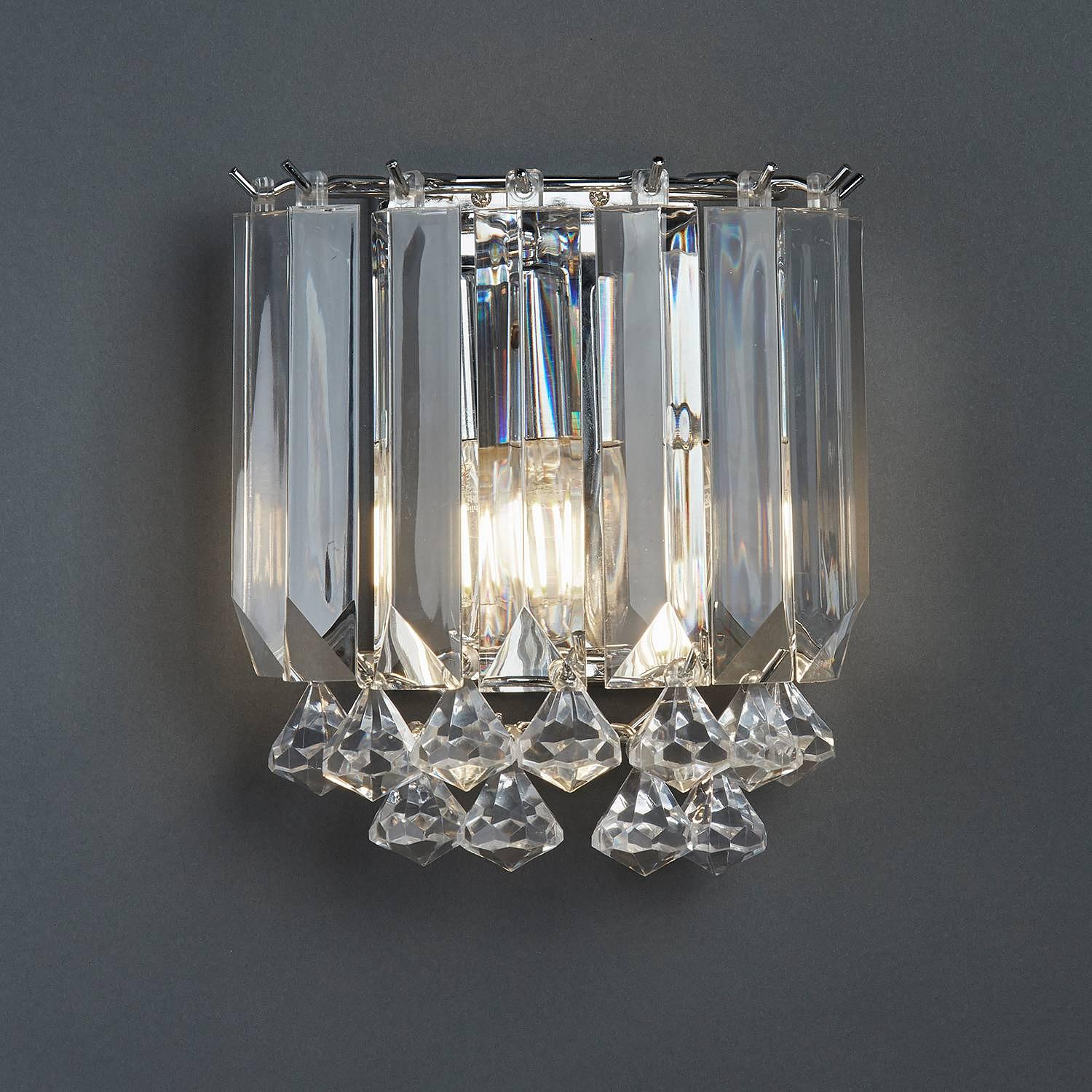 Sigma Wall Light Acrylic Steel 2-bulb 1