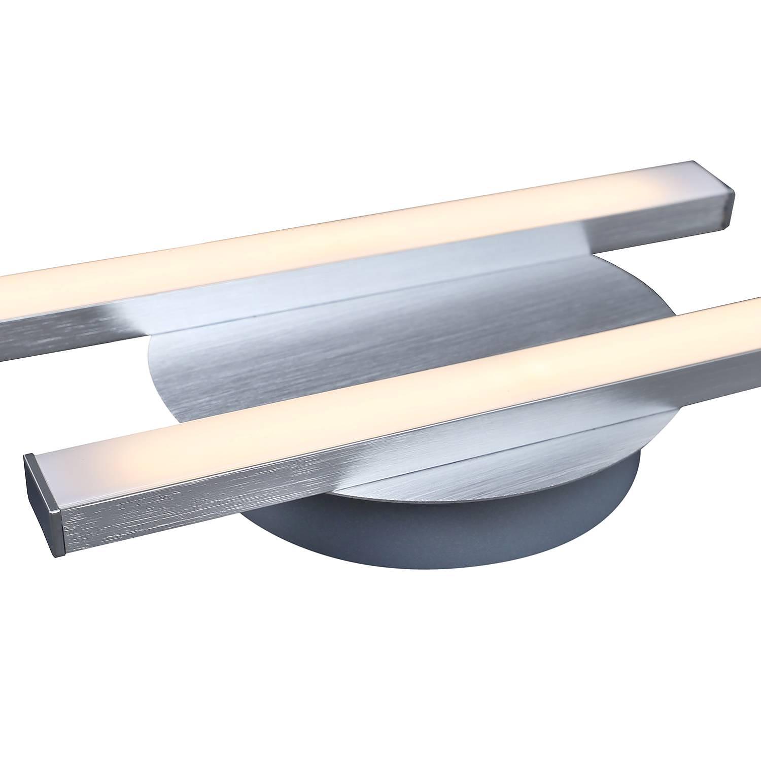 Go LED ceiling light iron 2-flame 2