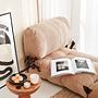 Fold Velvet Armchair Sofa Bed 1-Seater Camel 4