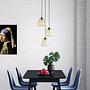 Le Vigan Pendant Lamp Iron 3-bulb 1