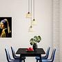 Le Vigan Pendant Lamp Iron 3-bulb 2