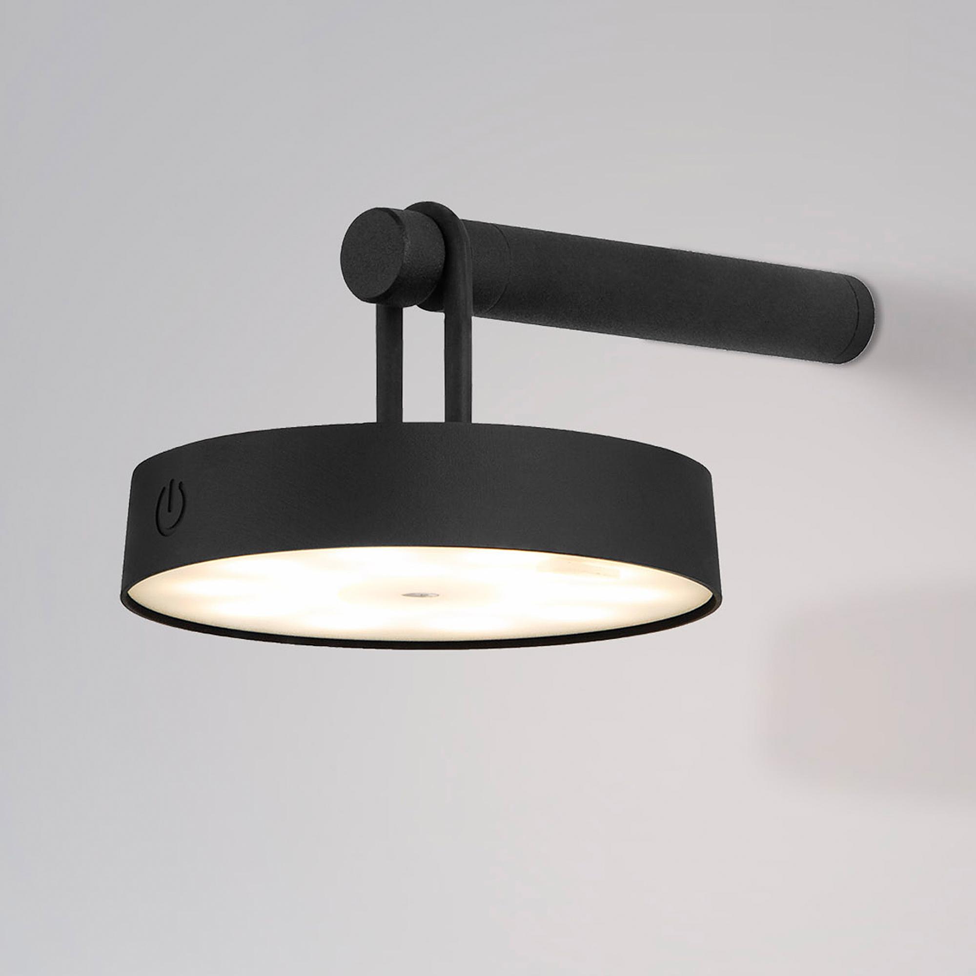 Arma LED-Wandleuchte Eisen Schwarz 1-flammig 0