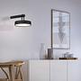 Arma LED Wall Light Iron Black 1-bulb 3