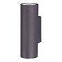 Marley II Wall light Iron 2-bulb 2