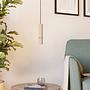 Caminia Type A LED pendant lamp steel 1-light 2