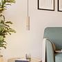 Caminia Type A LED pendant lamp steel 1-light 3