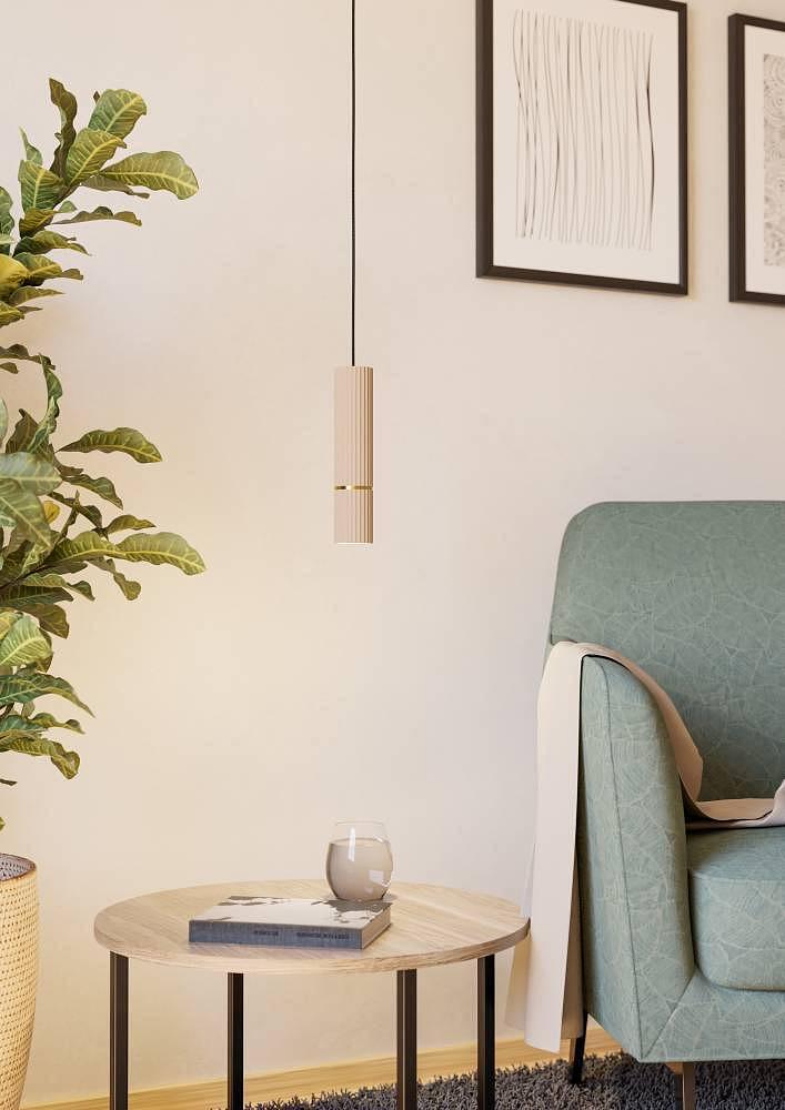 Caminia Type A LED pendant lamp steel 1-light 3