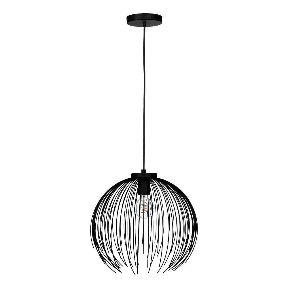 Venezuela Pendant Lamp Steel Black 1-light 3