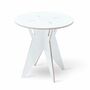 Stool handmade ST White 0